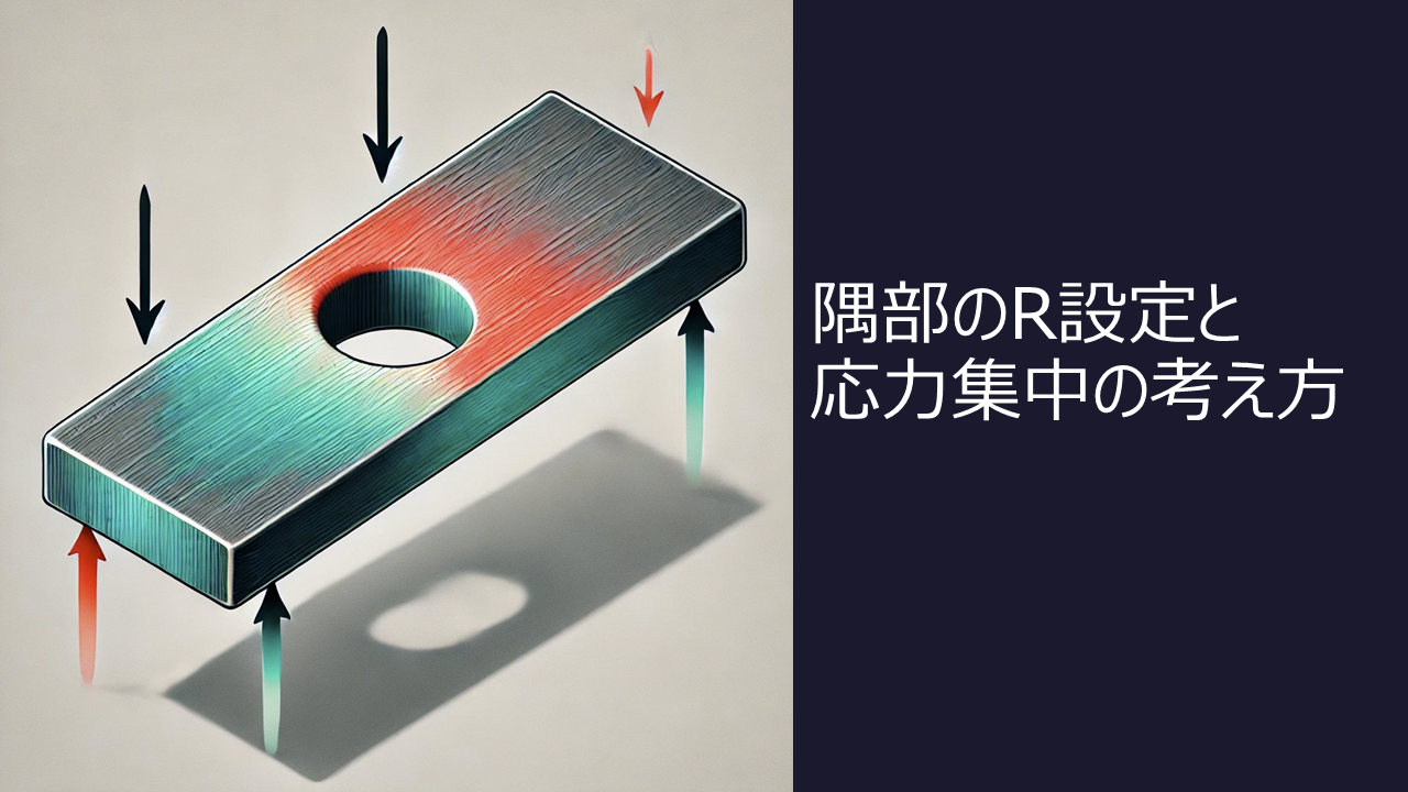 隅部のR設定と応力集中の考え方(学習用メモ) - KOYO@CAE LAB